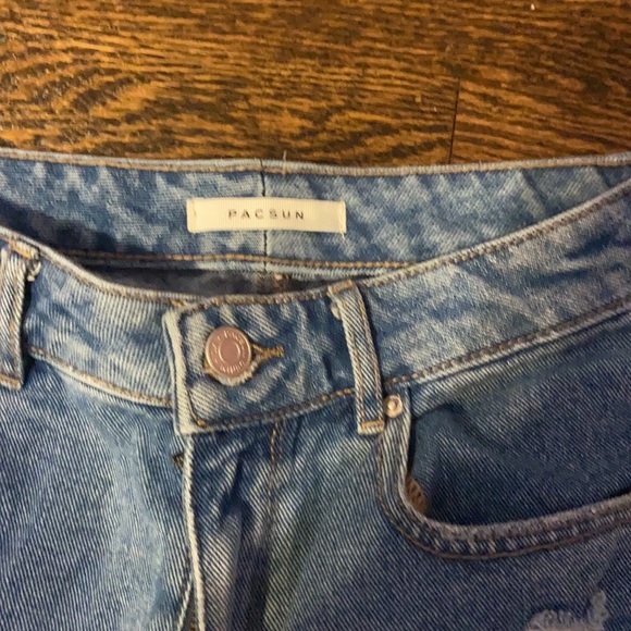 PacSun High Rise Festival Jean Shorts - Picture 7 of 9